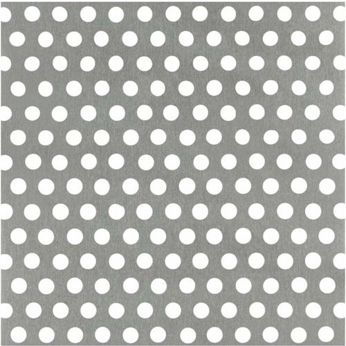 4004338466916 - Lochblech Lochung rund Ø2 mm Alu silber elox BxLxS 200 x 1000 x 08 mm - Alberts