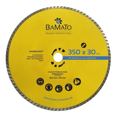 4260537614965 - Markmüller Maschinen GmbH BAMATO Diamant Trennscheibe 355 x 30 mm STRM355GT