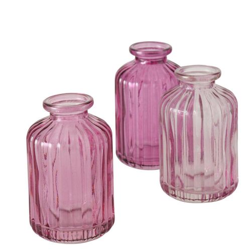 4020607997363 - Vase Merula 3-teilig 10 cm Ø 6 cm pink 4020607997363 - Vase Merula 3-teilig 10 cm Ø 6 cm pink