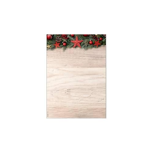 4004360778384 - Weihnachtsbriefpapier Chalet Style Motiv DIN A4 90 gqm 100 Blatt 4004360778384 100 Blatt