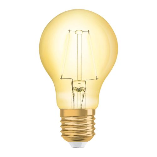 4058075293199 - Vintage 1906 LED E27 Birne Fadenlampe Gold 25W 220lm - 824 Extra Warmweiß Ersatz für 25W - 2400K - Extra Warmweiß