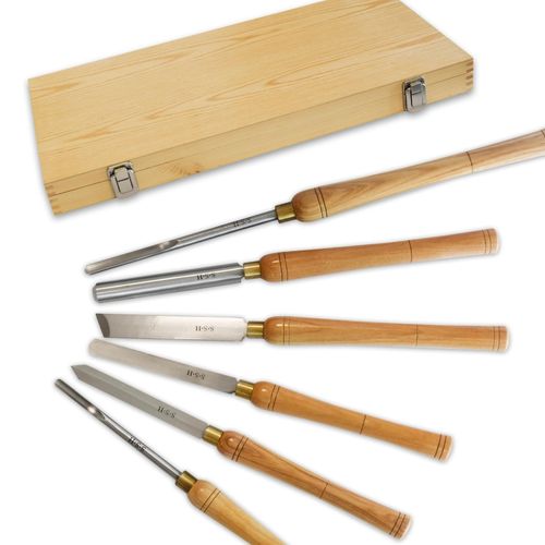 4260537611681 - Markmüller Maschinen GmbH BAMATO HSS-Drechseleisen 6-teilig in Holzbox 4260537611681 - Markmüller Maschinen GmbH BAMATO HSS-Drechseleisen 6-teilig in Holzbox