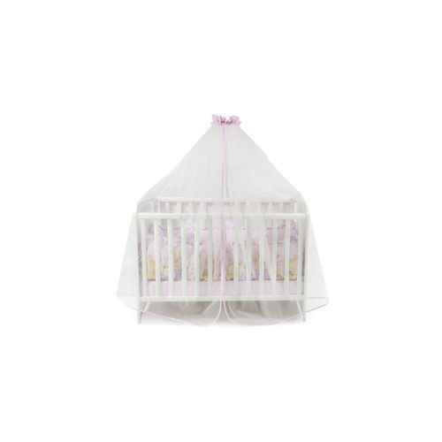 3800151941286 - Babybetthimmel Baldachin 480 x 150 cm Insektenschutz Babybett Laufstall rosa 3800151941286 - Babybetthimmel Baldachin 480 x 150 cm Insektenschutz Babybett Laufstall rosa