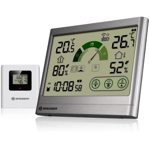 4007922090252 - BRESSER Thermo-Hygrometer mit Lüftungsempfehlung VentAir H