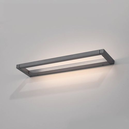 4012248384206 - PURE LED-Wandleuchte Puro grau Breite 50 cm Aluminium Dimmer