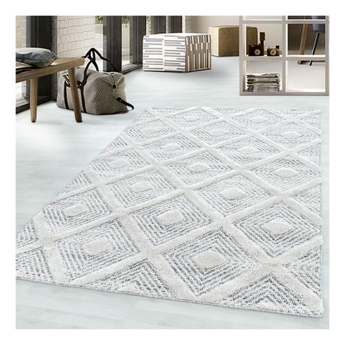 4053659043726 - Modern Designer Elegante Teppich Hoch-Tief Effekt 3D Boho Teppich Pflegeleicht