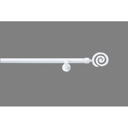 4015161077989 - Vorhangstange Espiral Gardinenstangen Gr L 120 cm Ø 20 mm 1 läufig weiß Kinder Gardinenstangen für