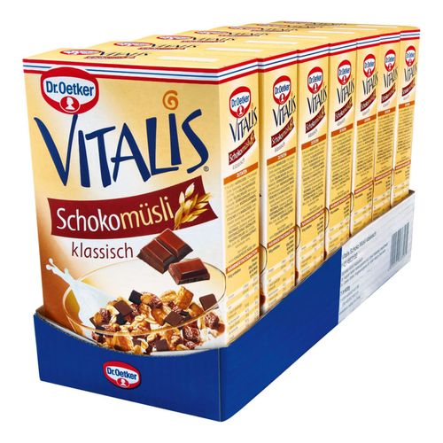 4000521663131 - Dr Oetker Vitalis Schoko Müsli 600 g 7er Pack