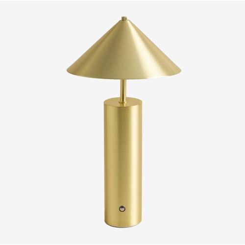 8435767517324 - Drahtlose LED-Tischleuchte Mayra Gold - Gold Warmes Weiß - Sklum