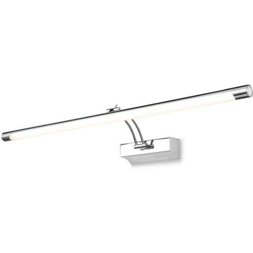 4255596718648 - LED Bilderleuchte Metall 72 cm breit Chrom länglich 3000 K warmweiß 1200 lm Modern Bilderlampe