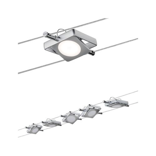 4000870941089 - MacLED 94108 Seil-Komplettsystem LED fest eingebaut 22 W LED Chrom (matt)