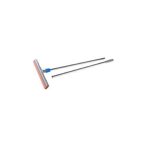 4250128201797 - Wasserschieber mit roter Gummilippe für ölhaltige Flüssigkeiten B 550 mm inkl Stiel