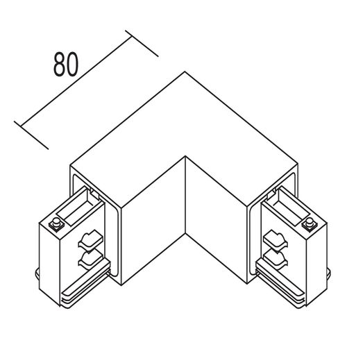 8019163907226 - 90°-Ecke Erde Außen für LKM quadro weiß