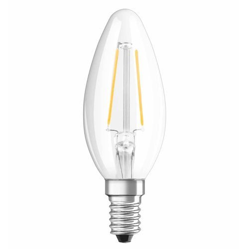 4058075436701 - 4058075436701 led eek f (a - g) E14 Kerzenform 15 w = 15 w Warmweiß (ø x l) 35 mm x 100 mm 1 - Osram