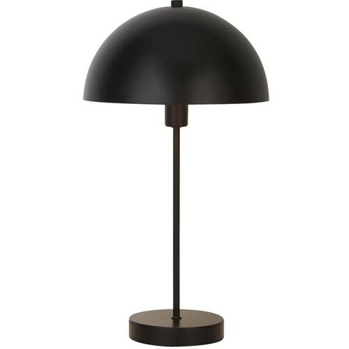 4255596675231 - Licht-erlebnisse - Tischleuchte Metall ø 25 cm rund 462 cm hoch Schwarz E14 Tischlampe - Schwarz