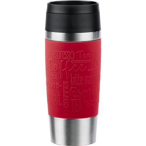 4009049544823 - emsa TRAVEL MUG Classic Thermobecher (dunkelrot edelstahl 036 Liter) (N2020400)