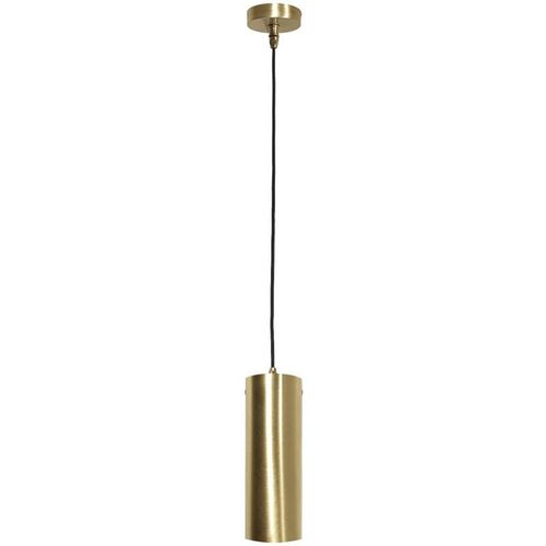 4255596682567 - Licht-erlebnisse - Hängeleuchte Echt-Messing E27 d 85 cm h max 120 cm in Bronze hell rund Modern Pendelleuchte - Bronze hell