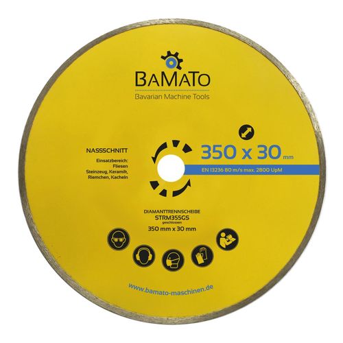 4260537614972 - Markmüller Maschinen GmbH BAMATO Diamant Trennscheibe 355 x 30 mm STRM355GS 4260537614972 - Markmüller Maschinen GmbH BAMATO Diamant Trennscheibe 355 x 30 mm STRM355GS