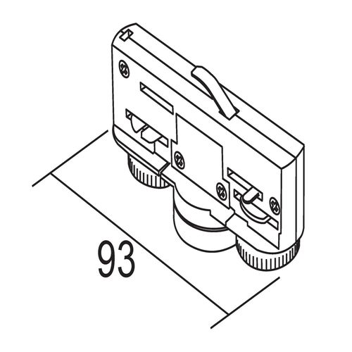 8019163125903 - Adapter 3-Phasen 220-240V 10kg weiß