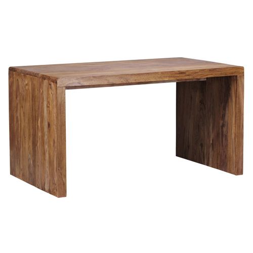 4251745763446 - Schreibtisch TEKO Massivholz Sheesham 160x80 cm Stauraum abgerundete Ecken stabil