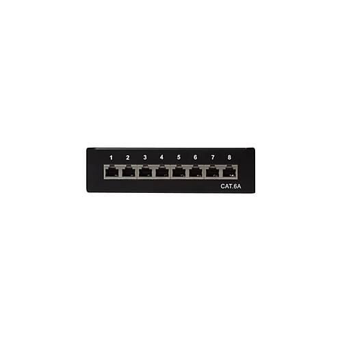 4052792038897 - LogiLink NP0018B Cat6A Patch Panel 8 ports shielded Desktop black