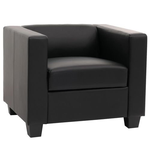4052826135479 - Sessel Lille ~ Leder schwarz 4052826135479 - Sessel Lille ~ Leder schwarz