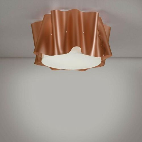 0748323544251 - Linea Zero - 5 Lichter Kupfer Deckenleuchte Cm 60 x 32 Std