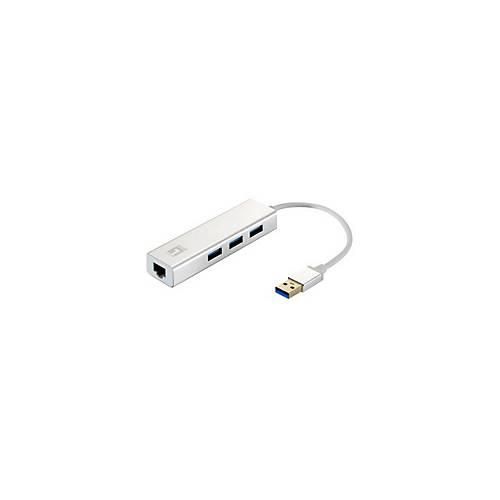 4015867190562 - USB-0503 Netzwerkadapter USB zu Gigabit Ethernet 3x USB 30-HUB