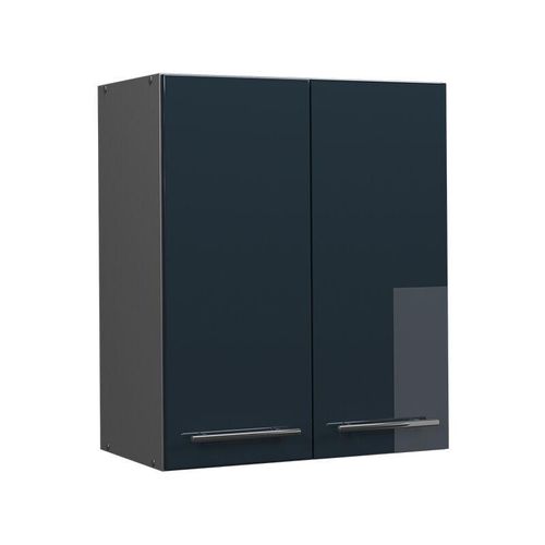 4066731406630 - Hängeschrank Fame-Line Anthrazit Dunkelblau Hochglanz 60 cm