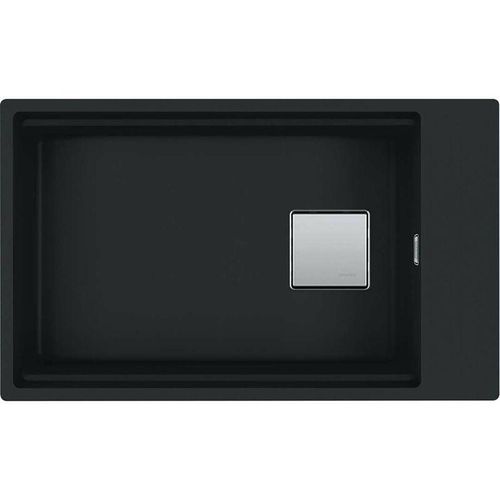 7612985906777 - Kubus 2 - Fragranit-Spüllbecken kng 110-62 760x460 mm schwarz matt 1250627321 - Franke