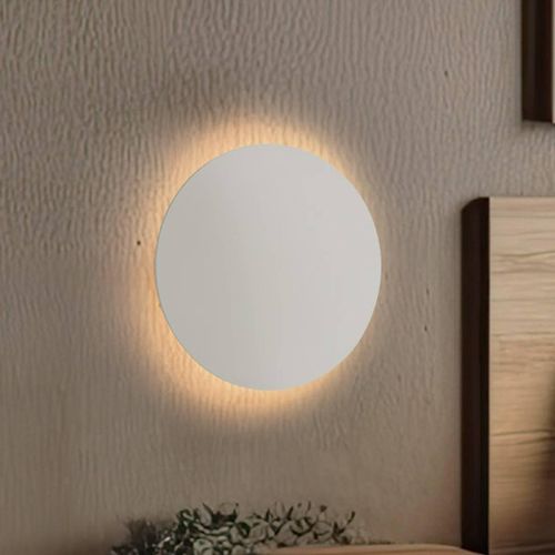 5901780559113 - Wandleuchte Luna beige indirektes Licht Ø 30 cm Stahl