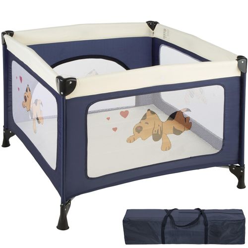 4260473666240 - tectake® Baby Laufstall stabil und kompakt faltbar mit atmungsaktivem Mesh-Gewebe 105 x 105 x 78 cm 4260473666240 - tectake® Baby Laufstall stabil und kompakt faltbar mit atmungsaktivem Mesh-Gewebe 105 x 105 x 78 cm