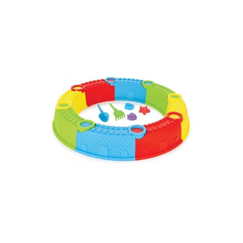 8693461063060 - Pilsan Sandkasten 06306 Sandburgform Schaufel Rechen Sandformen ab 18 Monaten bunt 8693461063060 - Pilsan Sandkasten 06306 Sandburgform Schaufel Rechen Sandformen ab 18 Monaten bunt