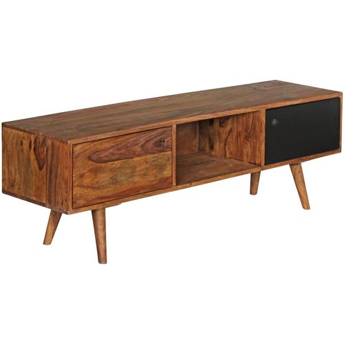 4251745759531 - TV-Lowboard SAVIO Rustikale Landhaus-Optik Massivholz Sheesham Viel Stauraum Einzigartige Maserung 4251745759531 - TV-Lowboard SAVIO Rustikale Landhaus-Optik Massivholz Sheesham Viel Stauraum Einzigartige Maserung