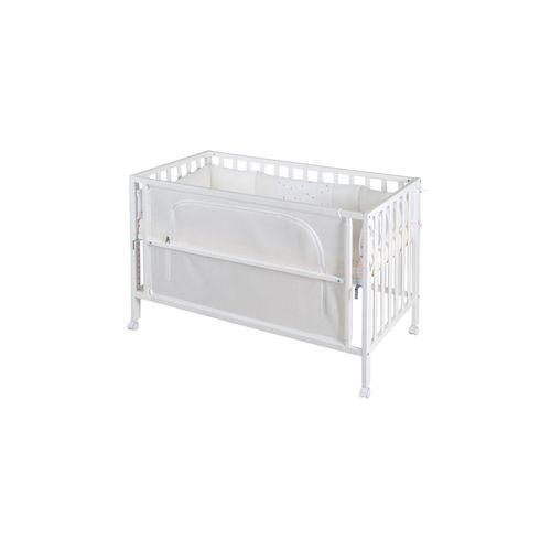 4005317315010 - Room Bed safe asleep® ca 60 x 120 cm Sternenzauber Beistellbett inkl Zubehör weiß lackiert 4005317315010 - Room Bed safe asleep® ca 60 x 120 cm Sternenzauber Beistellbett inkl Zubehör weiß lackiert