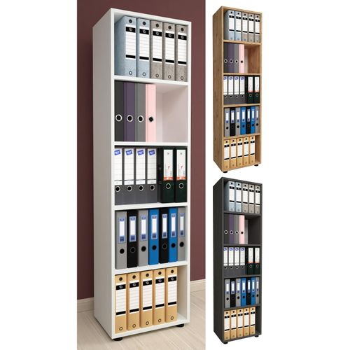 4051814420566 - Holzregal stehend platzsparender Aktenschrank Maße ca H 178 x B 49 x T 32 cm Elegantes Regal Büroregal – Ulas 5f 4051814420566 - Holzregal stehend platzsparender Aktenschrank Maße ca H 178 x B 49 x T 32 cm Elegantes Regal Büroregal – Ulas 5f