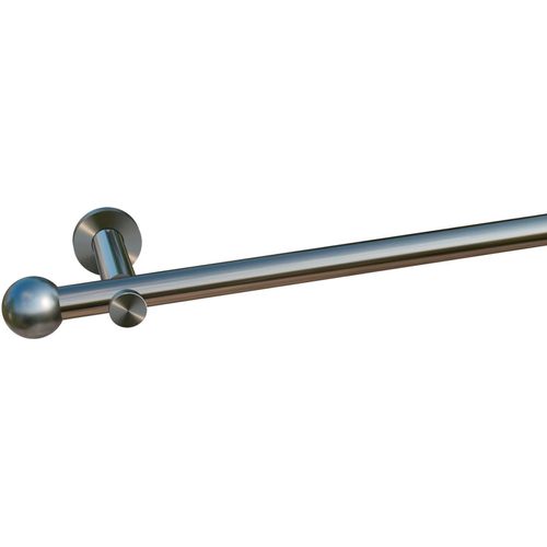 4042627326183 - Gardinenstange INDEKO Colombes Gardinenstangen Gr L 270 cm Ø 20 mm 1 St 1 läufig silberfarben (edelstahlfarben) Gardinenstangen nach Maß Komplett-Set inkl Montagematerial 4042627326183 - Gardinenstange INDEKO Colombes Gardinenstangen Gr L 270 cm Ø 20 mm 1 St 1 läufig silberfarben (edelstahlfarben) Gardinenstangen nach Maß Komplett-Set inkl Montagematerial