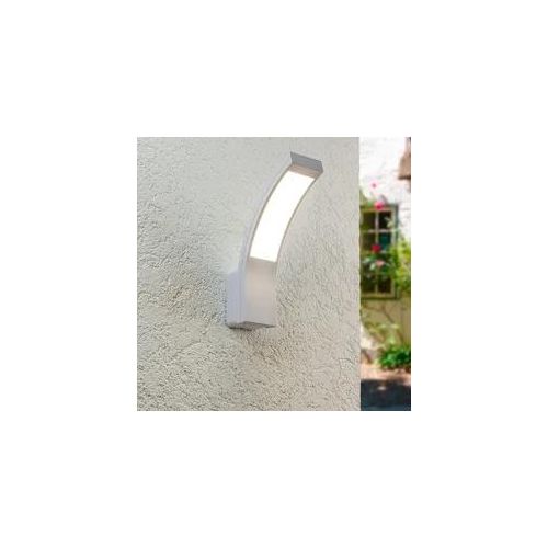 4063592009789 - LED Wandleuchte Außenleuchte Curve 15W neutralweiß IP54 - Ausführung Weiß