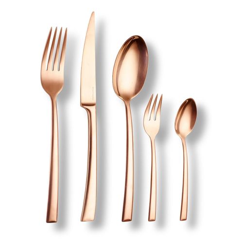 4260238062829 - Besteck-Set Avenlino Shiny Essbesteck-Sets Gr 30 tlg braun (bronzefarben) Besteckgarnituren hochglänzend inkl Aufbewahrungs-Kassette