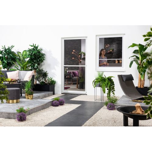 4043903752481 - HECHT INTERNATIONAL Insektenschutzplissee Compact Plissees flächenversetzt 130x150 cm Gr 130 cm einseitig verschiebbar 150 cm weiß (gewebe schwarz rahmen weiß weiß) Plissees ohne Bohren 4043903752481 - HECHT INTERNATIONAL Insektenschutzplissee Compact Plissees flächenversetzt 130x150 cm Gr 130 cm einseitig verschiebbar 150 cm weiß (gewebe schwarz rahmen weiß weiß) Plissees ohne Bohren