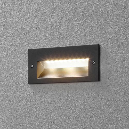 4044017180795 - BEGA 33053 LED-Wandeinbau 3000K grafit 17 cm