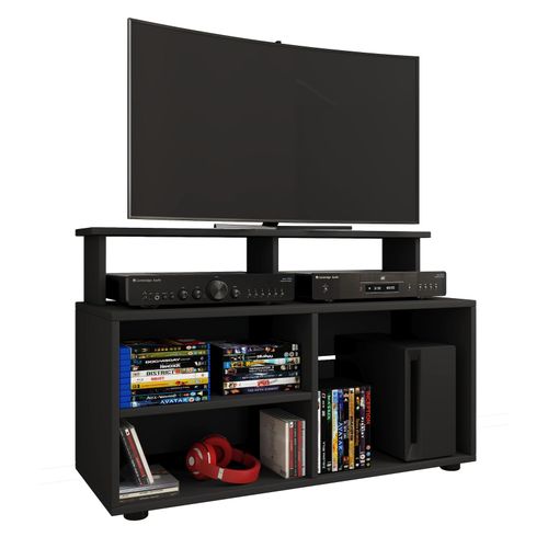 4051814424076 - TV Möbel Lowboard Fernsehregal mit ausreichend Stauraum Maße H 59 x B 90 x T 36 cm Fernseh Möbel - Balansia 4051814424076 - TV Möbel Lowboard Fernsehregal mit ausreichend Stauraum Maße H 59 x B 90 x T 36 cm Fernseh Möbel - Balansia