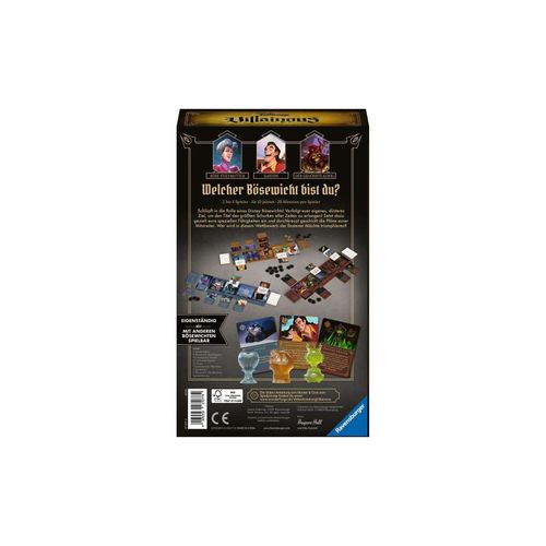 4005556270774 - Prospero Hall Ravensburger 27077 - Disney Villainous - Böse Machenschaften 4 Erweiterung von Villainous ab 10 Jahren für 2-3 Spieler