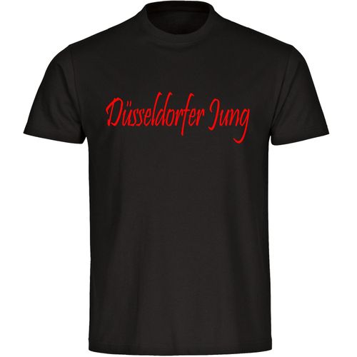 4068859150600 - multifanshop Herren T-Shirt - Düsseldorf - Düsseldorfer Jung - Druck rot - Männer 4068859150600 - multifanshop Herren T-Shirt - Düsseldorf - Düsseldorfer Jung - Druck rot - Männer