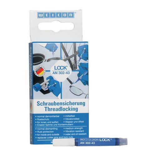 4024596007287 - WEICON 30243003   10000611 Schraubensicherung WEICONLOCK® AN 302-43 3 ml blau