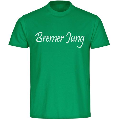 4068859182243 - multifanshop Kinder T-Shirt - Bremen - Bremer Jung - Druck weiß - Kind 4068859182243 - multifanshop Kinder T-Shirt - Bremen - Bremer Jung - Druck weiß - Kind