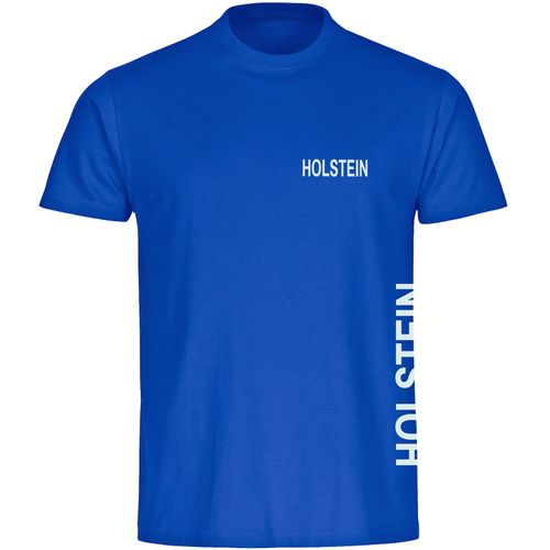 4068859401153 - multifanshop Kinder T-Shirt - Holstein - Brust & Seite - Druck weiß - Kind