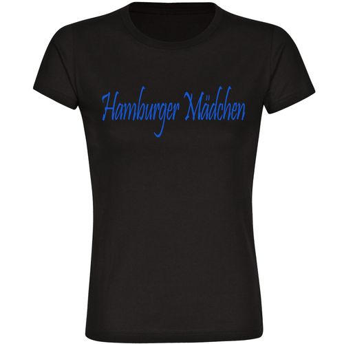 4068859010256 - multifanshop Kinder T-Shirt - Hamburg - Hamburger Mädchen - Druck blau - Kind 4068859010256 - multifanshop Kinder T-Shirt - Hamburg - Hamburger Mädchen - Druck blau - Kind