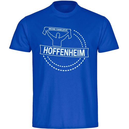 4068859054250 - multifanshop Kinder T-Shirt - Hoffenheim - Meine Fankurve - Druck weiß - Kind