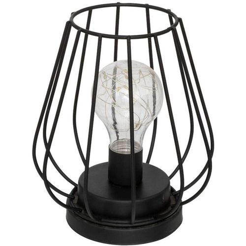 3560233605573 - Atmosphera Créateur Dintérieur - Lampe aus schwarzem Metall Madi H18cm - Runde